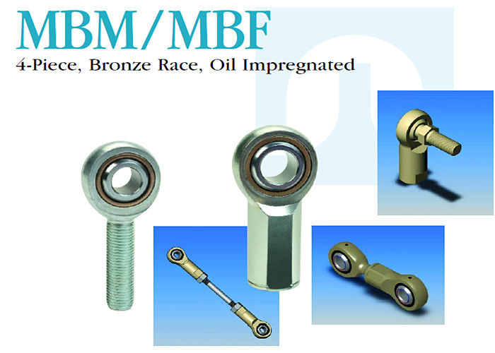 Extremos de Rod de bronce del acero inoxidable de la raza MBM/MBF 4-Piece impregnado de aceite