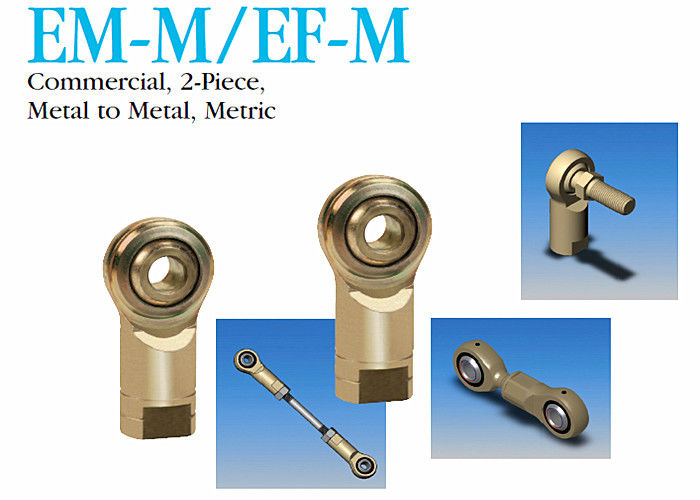 EM - M/EF - extremos esféricos métricos 2-Piece de M Rod metal sobre metal para la construcción