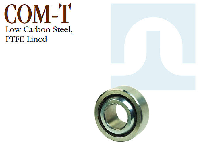 Rodamientos del acero con poco carbono, COM - rodamientos PTFE del metal de la serie de T alineados