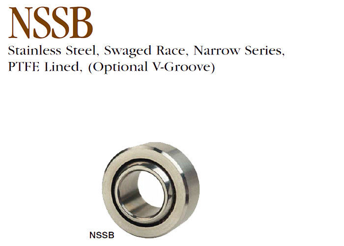 Serie estrecha de los transportes esféricos del acero inoxidable de NSSB para el equipamiento médico