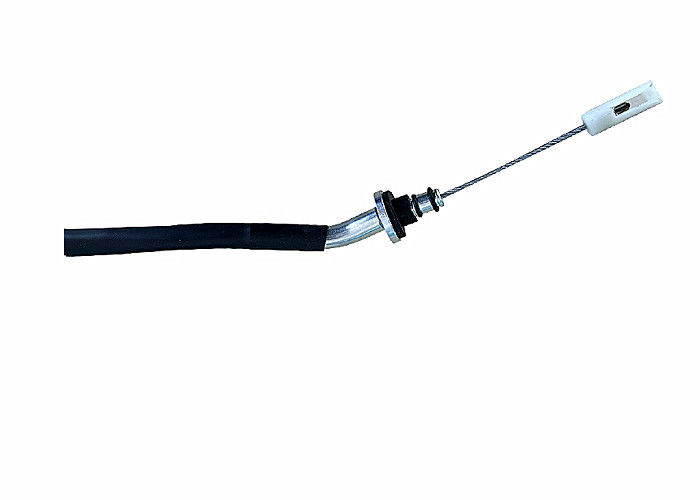 El cable de embrague auto plateado del acero de carbono/el cable de control del freno del negro modificó longitud para requisitos particulares
