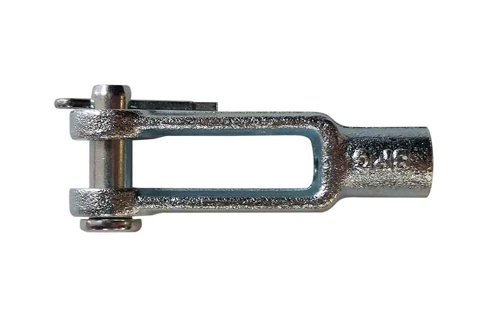 Extremo femenino de la horquilla del hilo del cable de freno de aparcamiento de los SS 10-32 con el Pin de 3/16 pulgada