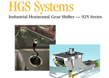 Desplazador manual del engranaje del sistema de HGS, desplazadores horizontales industriales del engranaje