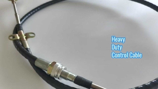 Cable de control de vaivén de alta resistencia con mamparo roscado y extremo de varilla