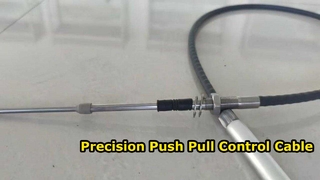 Cable de control push-pull con bloqueo por torsión: conjunto de cable mecánico remoto con bloqueo de precisión