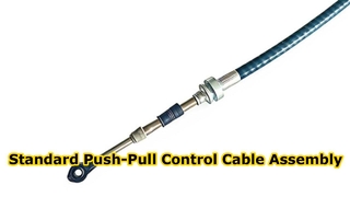 Conjunto de cables de control estándar push-pull: control de transmisión y movimiento