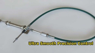 Conjunto de cable de control push-pull de acero inoxidable con cilindro