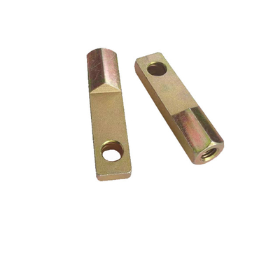 Rodas de acero inoxidable plano 1/4-28 Adaptador de hilos de acero al carbono