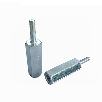 Adaptador de rosca Varilla de acero inoxidable 5/16-24 Femenino 10-32 Hombre rosca