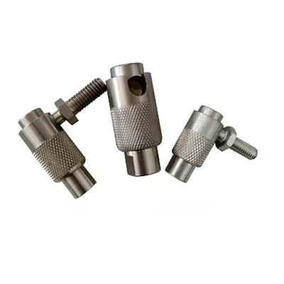 Accesorios de extremo de cable de acero inoxidable M8 junta de bolas con acabado gruñido