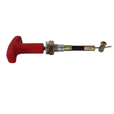 Ensamblaje del cable de control con mango en T rojo