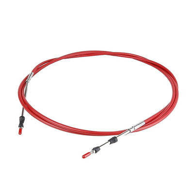 Cable de control rojo de la chaqueta del cable de control de Marine Engine And Gear Box 33C