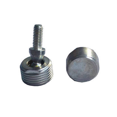 Piés de nivelación de base giratoria de rodillo de metal para aplicaciones comunes y conjuntos de cables
