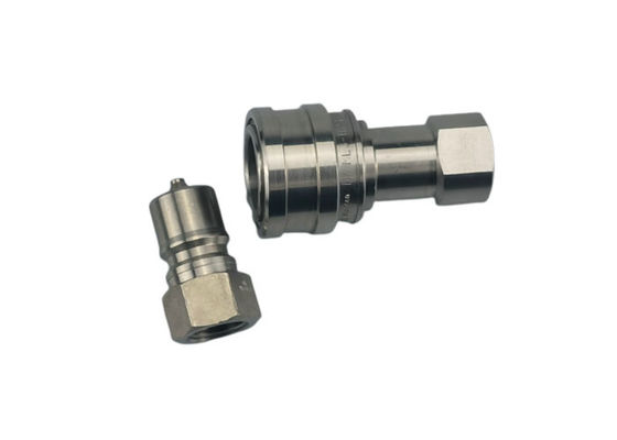 SS316 1 pulgada acoplador rápido hidráulico, manguera hidráulica accesorios de desconexión rápida