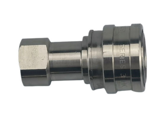 1/8" tipo cercano de acero inoxidable 316 acoplamiento rápido hidráulico de la serie CB-1