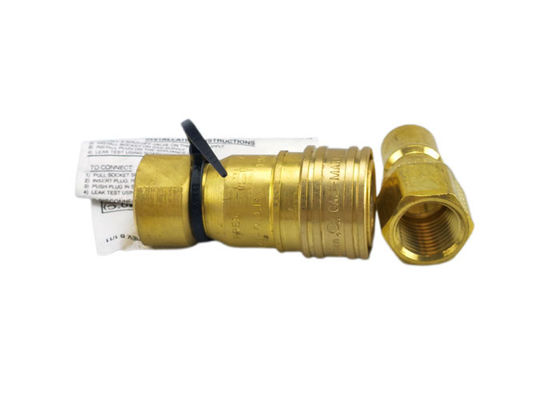 El hilo de 3000PSI para conectar el acoplamiento de latón de la válvula tubular