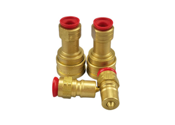 Mecanizado CNC 3/8 pulgadas de latón Conector rápido masculino