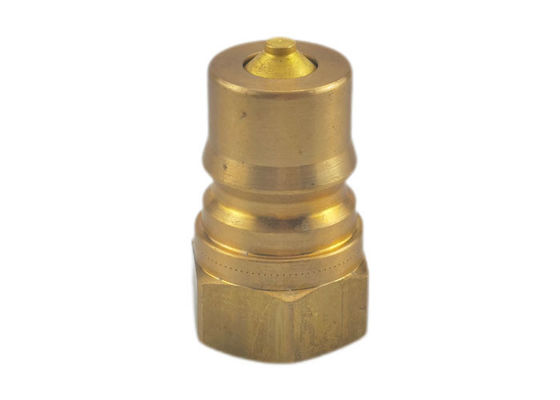 ISO7241B 0,75 pulgadas de acoplador rápido de latón hidráulico