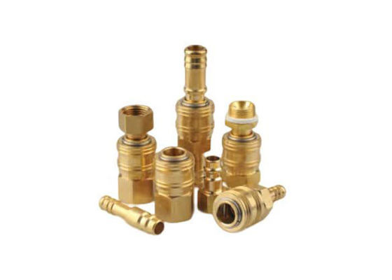 1.6MPa acoplamientos rápidos de latón de una sola mano tipo semiautomático