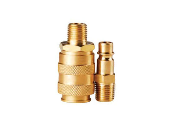 1.0MPa Acoplamiento rápido de latón semiautomático compatible con Rectus 25KA