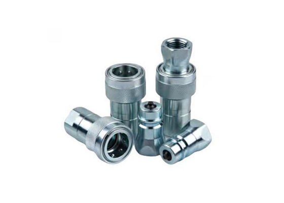 28GPM acoplador hidráulico rápido ISO 5675 tipo cerrado de 3/4 pulgadas