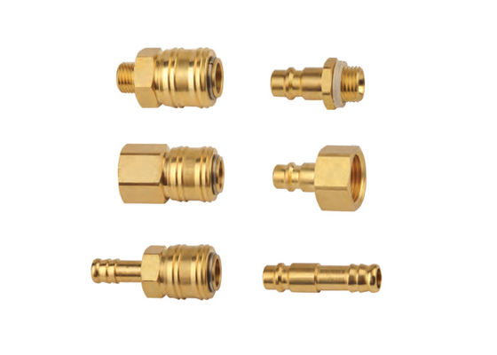 Conector rápido hombre / mujer de latón Carterberg