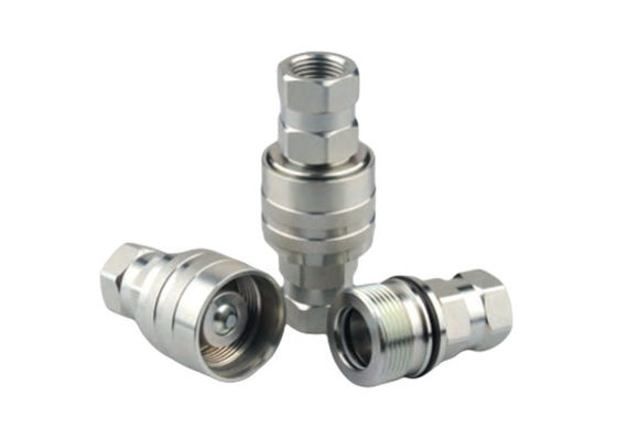 Conector de acoplamiento rápido hidráulico con enchufe de válvula / CVV de válvula