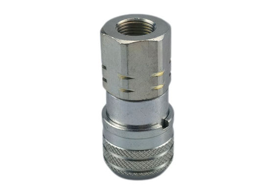 ISO 16028 Acero de carbono Accesorios para mangueras hidráulicas de cara plana