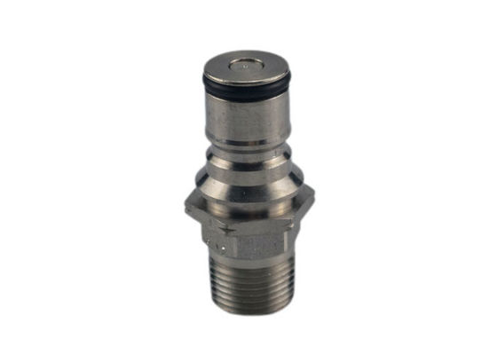 Acoplamientos de liberación rápida de acero inoxidable NPT