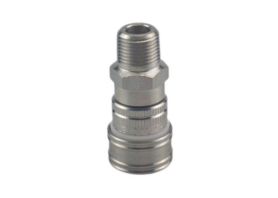 Acoplamientos de liberación rápida de acero inoxidable NPT