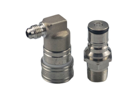 Acoplamientos de liberación rápida de acero inoxidable NPT