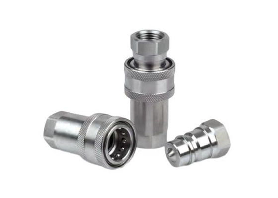 Acoplamientos rápidos cerrados de acero inoxidable tipo 316 compatibles con oleoductos