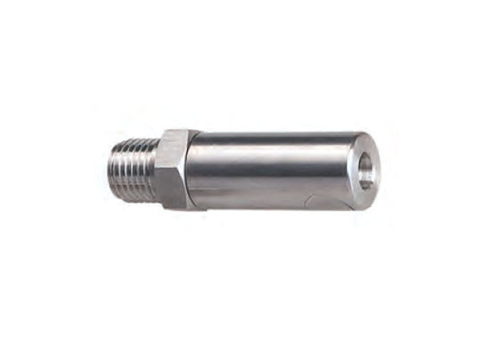 Tipo semiautomático acoplamiento rápido hidráulico 304 acero inoxidable botón de presión 6Mpa