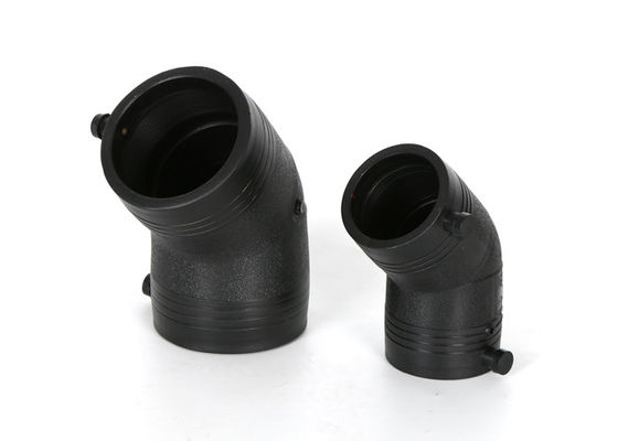Adaptador de codo de 45 grados de electrofusión de PE HDPE para tubería