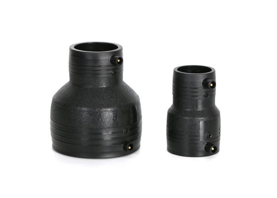 Accesorios de soldadura por electrofusión PE100 HDPE para acoplamiento reductor 200 X 110 mm