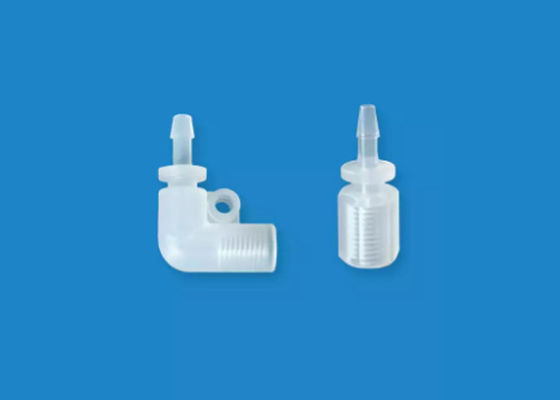 Acoplamientos hidráulicos de manguera de rosca de unión de plástico para tubos de PTFE rígidos