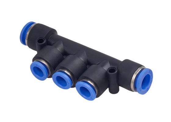 Pulsado neumático femenino directo en los accesorios de conector de reducción de tubos 16 mm
