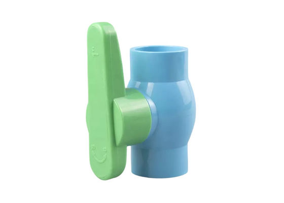 Válvula de bolas de PVC de plástico ABS manija de toma para el control del agua
