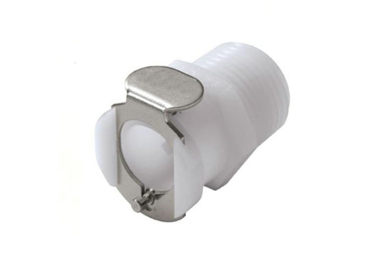 1/4" líquido de la serie del PLC del flujo rápido conecta las colocaciones CPC Ftiings en la línea hilo de tubo