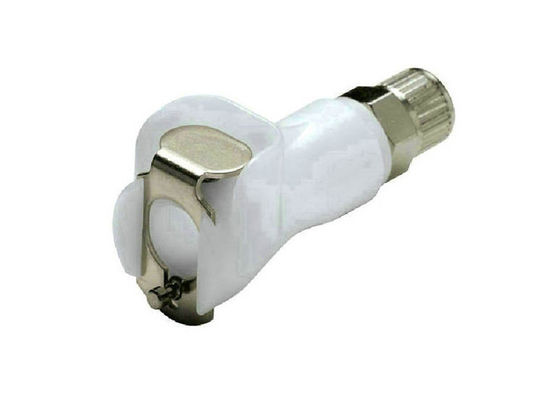 1/8" colocaciones neumáticas del soporte del panel de conector macho del CPC del tacto de la salida dos