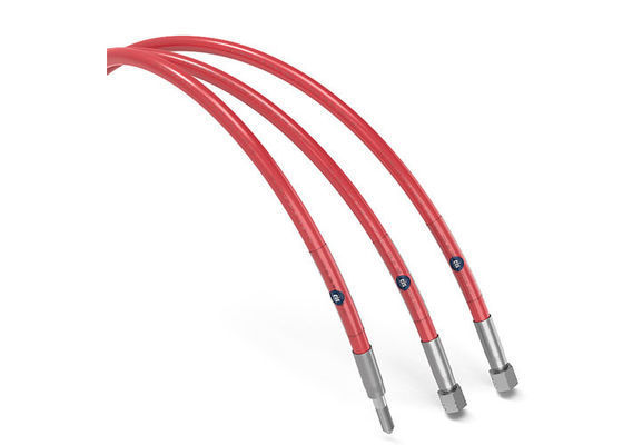 280MPa DN5 6 capas tubo de manguera hidráulica OEM ID 4.8mm para la limpieza de agua