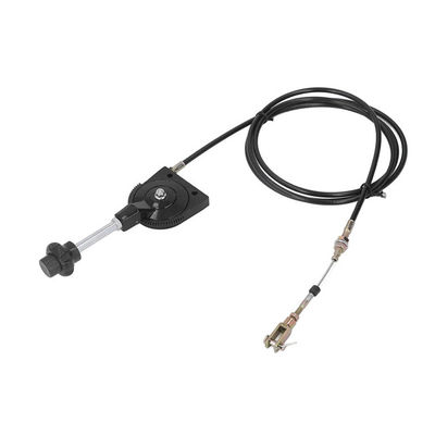 Control de aceleración de excavadora con cable de aceleración