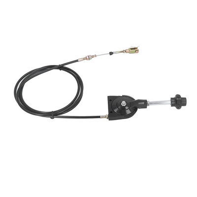 Control de aceleración de excavadora con cable de aceleración