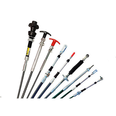 Todo tipo de controles de cables de empuje-tirón personalizados Negro