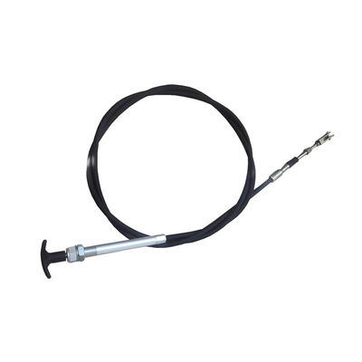 Conjunto de cable de control con manija de bloqueo por torsión de 96" de largo negro
