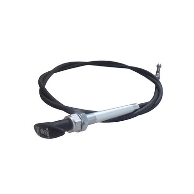 Conjunto de cable de control con manija de bloqueo por torsión de 96" de largo negro