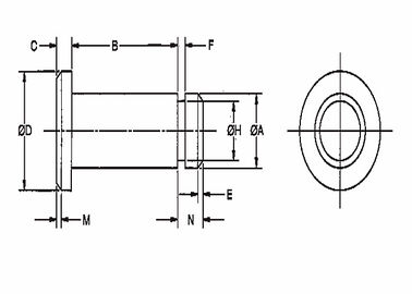 TXLP Serie ajustable Clavis Pin, productos de conexión Metric Clavis Pins