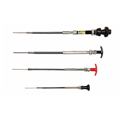 Varios tipos de cables de cabeza de control manuales