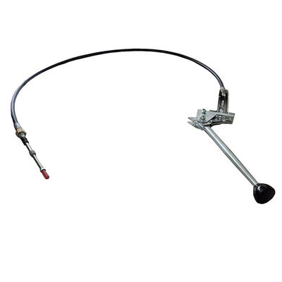 Aplicación de una palanca de control de carga pesada con un conjunto de cables