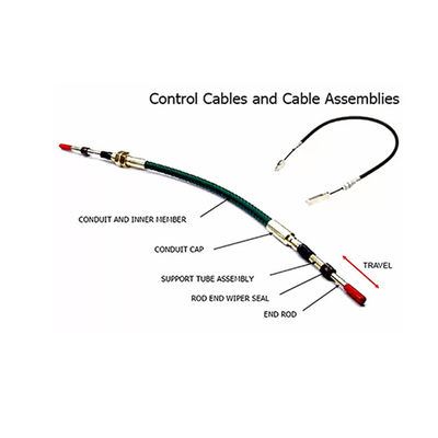 Cable de control mecánico resistente a la fricción y resistente a la resistencia a la fricción